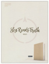 CSB She Reads Truth Bible: Leathertouch Champange Thumb Index (Indexed)